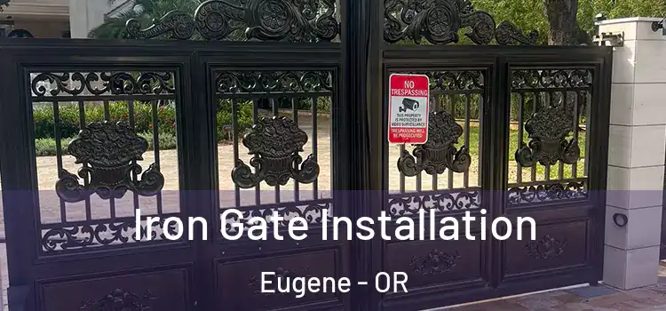 Iron Gate Installation Eugene - OR